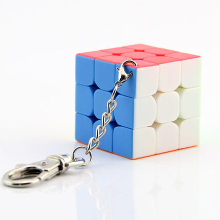 MoYu MoFang JiaoShi Mini 3X3 Keychain Cube 3.0CM