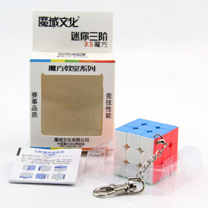 MoYu MoFang JiaoShi Mini 3X3 Keychain Cube 3.5CM