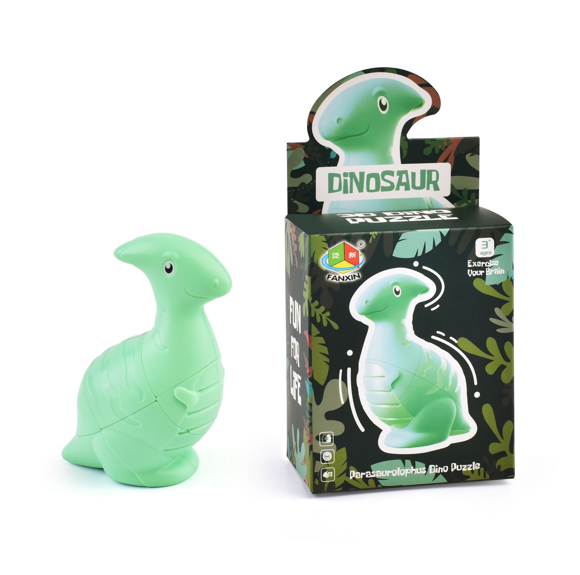 Parasaurolophus-Dino-Cube