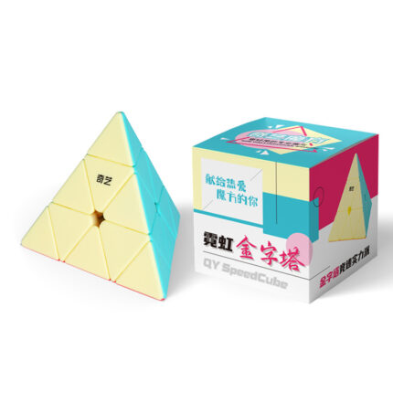 QiYi QiMing Pyraminx Macaroon